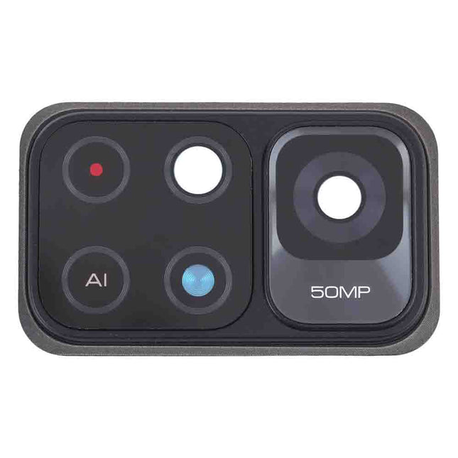 For Xiaomi Redmi Note 11 5G Camera Lens With Frame With Sticker | Black(Premium OEM)