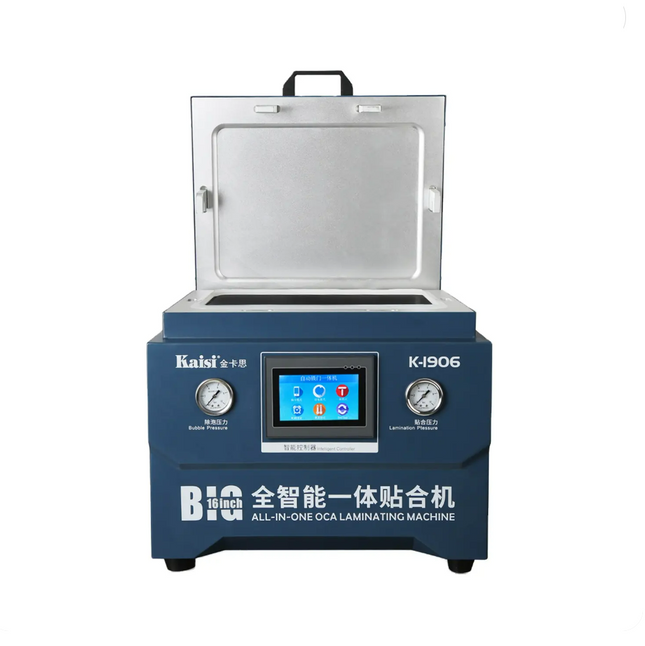 16 inch Kaisi 1906 2 in 1 Laminator Bubble Removal Mobile Phone Screen Refurbished LCD Lamination Laminating Machine