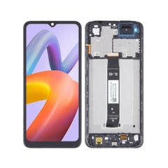 For Xiaomi Redmi A2+ | LCD Assembly With Frame | Black (Refurbished)