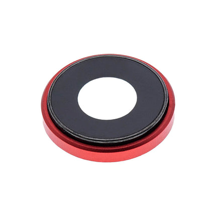 For iPhone XR Camera Lens With Frame/Sticker Red(Premium OEM)(SKU:1091385)