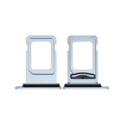 For iPhone XR Sim Card Tray/Dual Sim Card Blue(Premium OEM)(SKU:1089827)