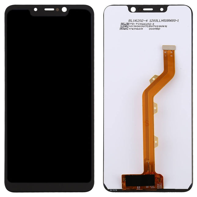 For Tecno KB8 | LCD Assembly | Black(Aftermarket Plus)