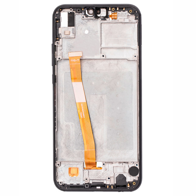 For Huawei P20 Lite / Nova 3E LCD Assembly With Frame / No logo Black (Refurbished) (SKU:1531338)