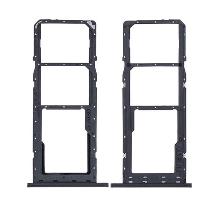 For Samsung Galaxy A03 Sim Card Tray/Dual Sim Card Black(Premium OEM)(SKU:1495773)
