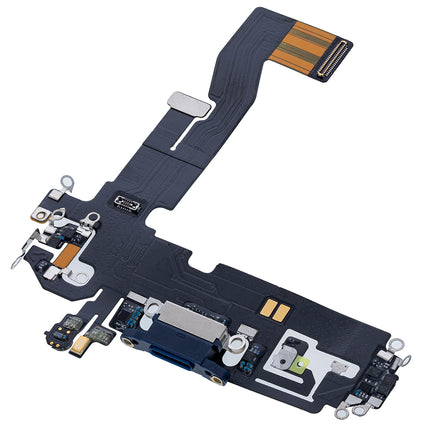 For iPhone 12 Charge Port Flex Cabe Blue(Refurbished)(SKU:1479623)