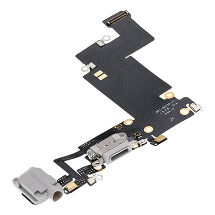 For iPhone 6s Plus Charge Port Flex Cable/Earphone Flex Cable White(Aftermarket)(SKU:1077503)