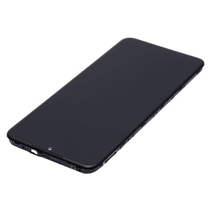 For Motorola G Pure/XT2163 LCD Assembly With Frame Black(Refurbished)(SKU:1529077)