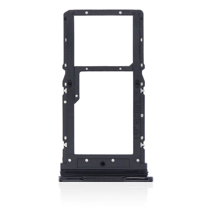 For Motorola G8 Power Sim Card Tray Black (Premium OEM)(SKU:1528975)