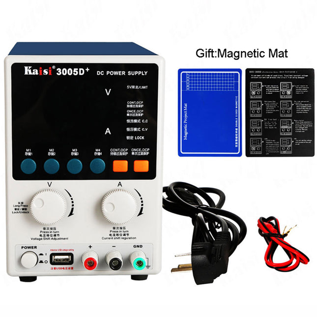 Kaisi 3005D+|Power Supply*4  groups  of  memory*4 digital display