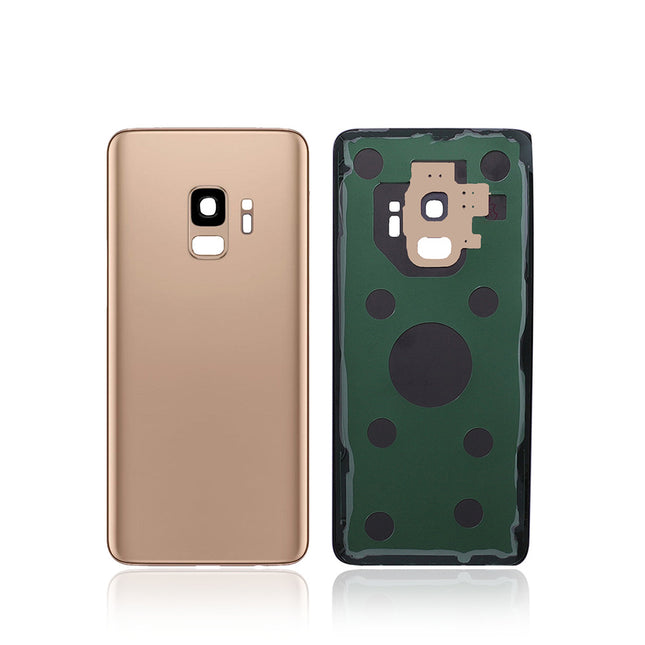 For Samsung Galaxy S9/G960 | Back Cover With Camera Cover(No Logo) | Gold(Aftermarket Plus)
