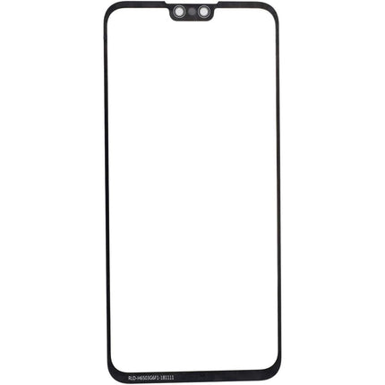 For Huawei Y9 2019 | Front Glass/Lens With OCA | Black(Aftermarket Plus)