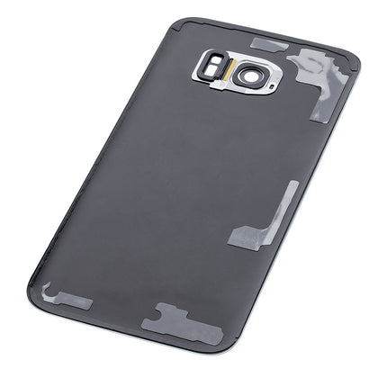For Samsung Galaxy S7 Edge/G935 Back Cover With Camera Cover(No Logo) Silver(Aftermarket Plus)(SKU:1087217)