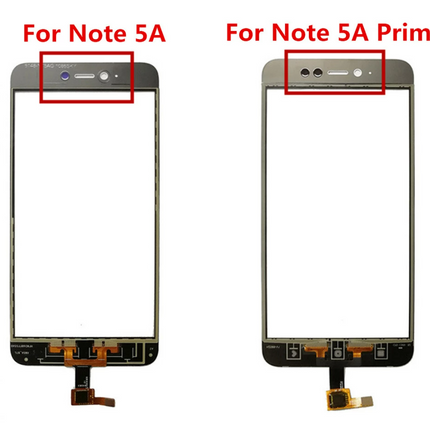 For Xiaomi Redmi Note 5A/16GB/2GB/Y1 Lite Touch/Digitizer White(Aftermarket Plus)(SKU:1338033)