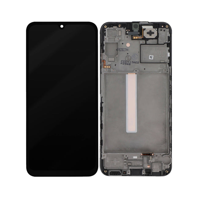 For Samsung Galaxy A25 | LCD Assembly With Frame | Black (Premium OEM)