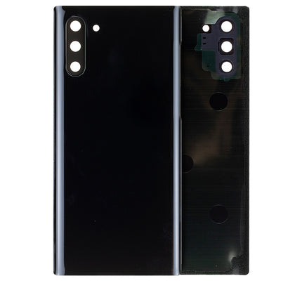 For Samsung Galaxy Note 10/N970 | Back Cover With Camera Cover(No Logo) | Black(Aftermarket Plus)