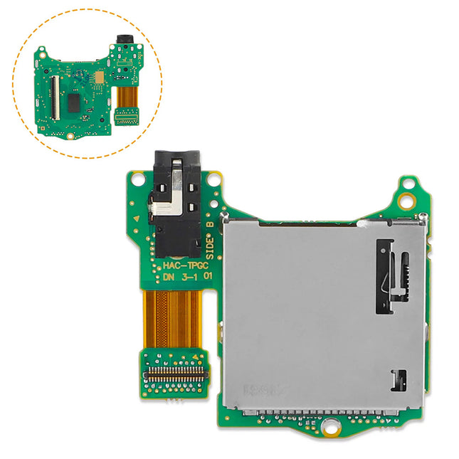 Nintendo Switch Game card slot with board, earphone, touch function/old version/V1