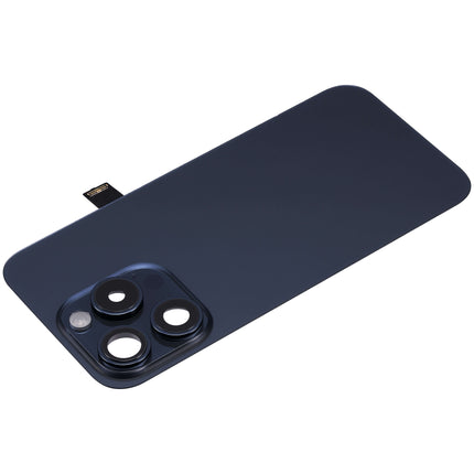 For iPhone 15 Pro Lens for back cover With bracket and back camera lens / Magnetic Blue (Aftermarket Plus)(SKU:1555164)