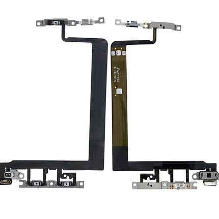 For iPhone 13 Volume On/Off Flex Cable With Clip (Premium OEM)(SKU:1479980)