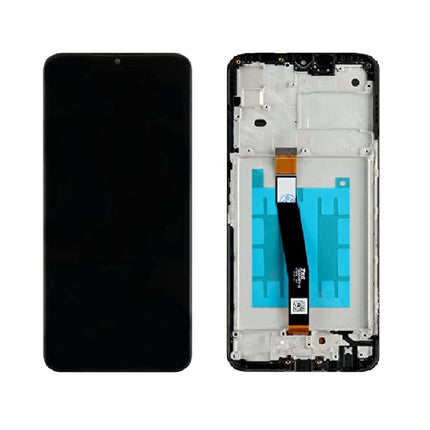 For Samsung Galaxy A22 5G | LCD Assembly With Frame | Black(Premium OEM)