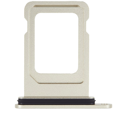For iPhone 15 / 15 Plus Sim Card Tray Holder/Dual Sim Card Yellow (Premium OEM)(SKU:1532550)