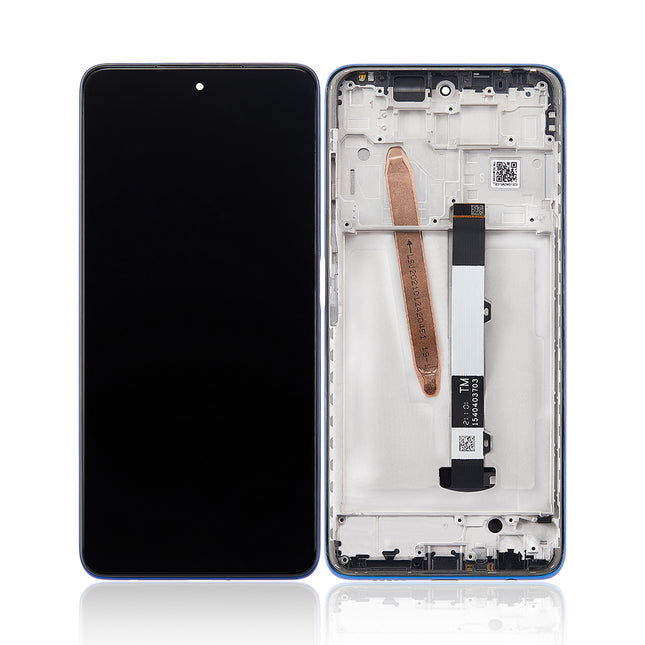 For xiaomi Poco X3 | LCD Assembly With Frame | Blue(Refurbished)