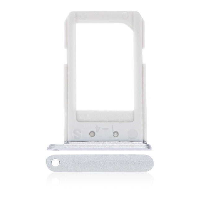 For Samsung Galaxy S6 Edge+/G928F | Sim Card Tray/Dual Sim Card/Silver | White(Premium OEM)