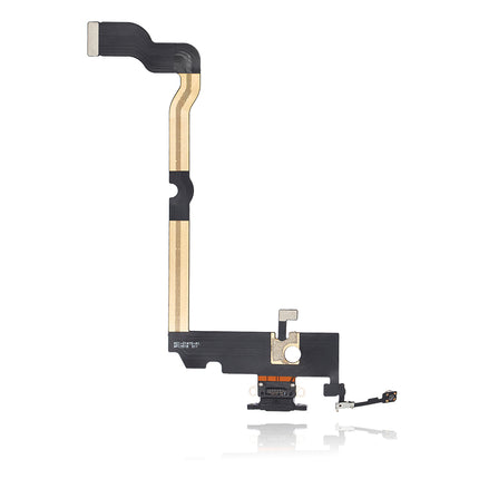 For iPhone Xs max Charge Port Flex Cabe Black(Premium OEM)(SKU:1337197)