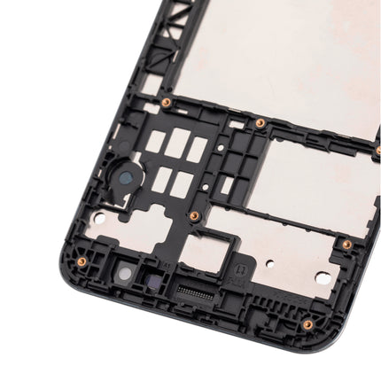 For LG K30 2018/X410TK LCD Assembly with Frame Black(Refurbished)(SKU:1483110)