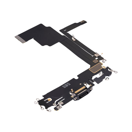 For iPhone 15 Pro Max Charge Port Flex Cable Black (Premium OEM)(SKU:1531101)