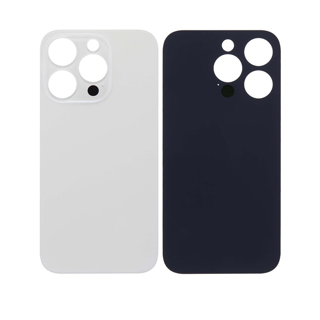 For iPhone 14 pro Lens for back cover/Big Hole/Integration Carved | Silver(Aftermarket Plus)