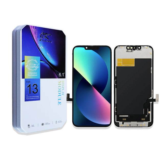 JK * For iPhone 13 LCD Assembly / incell / IC Removable Black (Aftermarket)(SKU:1529124)