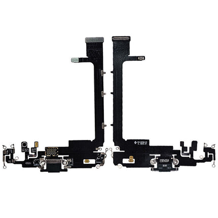 For iPhone 11 Pro Max | Charge Port Flex Cable without IC | Black(Refurbished)