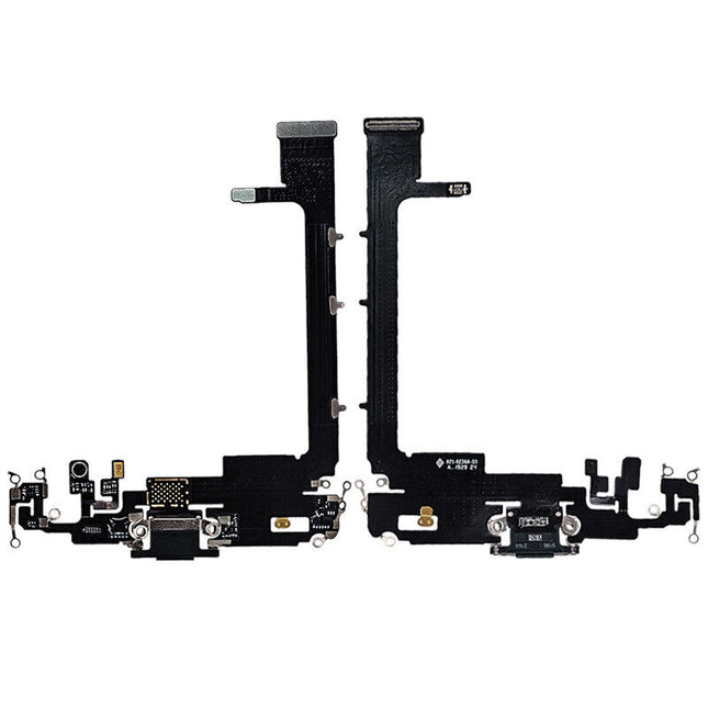 For iPhone 11 Pro Max | Charge Port Flex Cable without IC | Black(Refurbished)