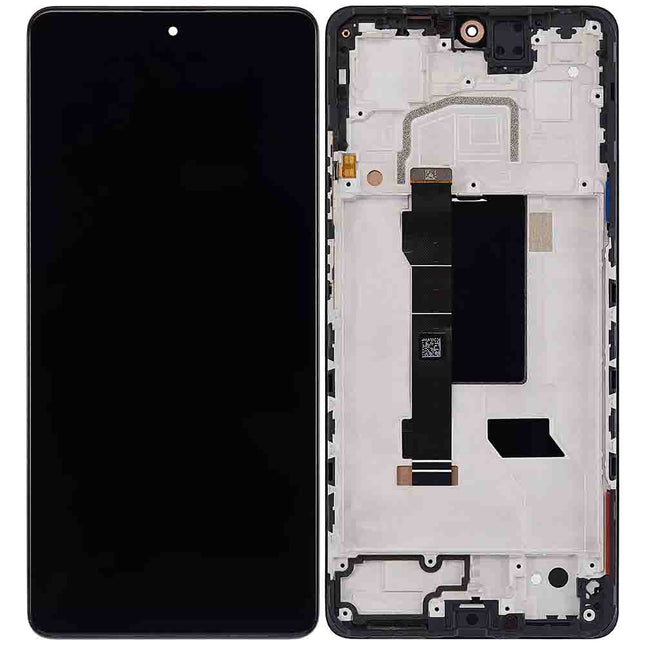 For Xiaomi Redmi Note 12 Pro+ LCD Assembly With Frame | Black(Premium OEM)