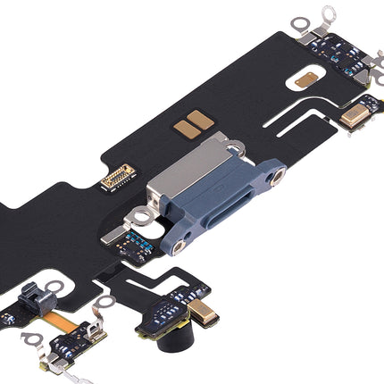 For iPhone 13 pro Charge Port Flex Cabe Blue(Premium OEM)(SKU:1478616)