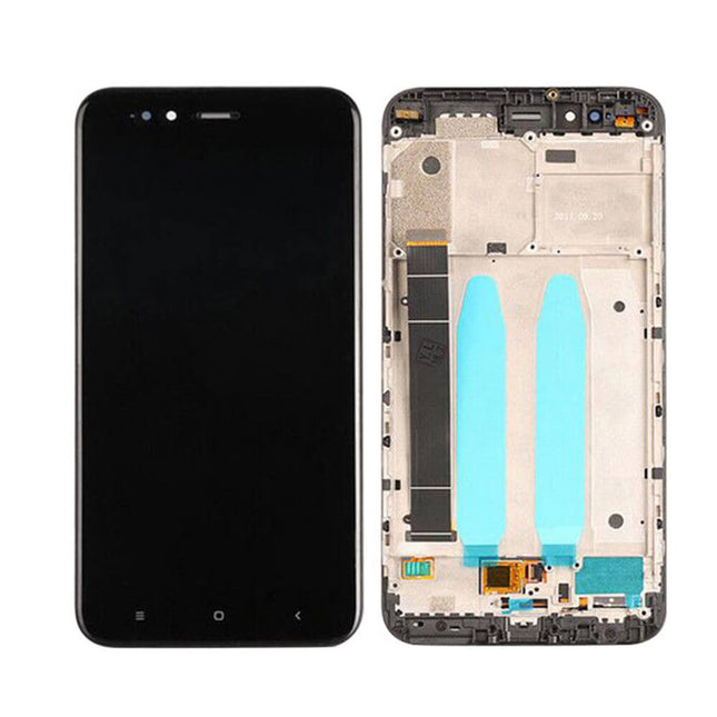 For xiaomi 5X/Mi A1 | LCD Assembly With Frame/light flex | Black(Refurbished)