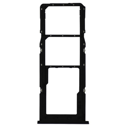 For Samsung Galaxy A22 4G Sim Card Tray/Dual Sim Card Black(Premium OEM)(SKU:1495776)