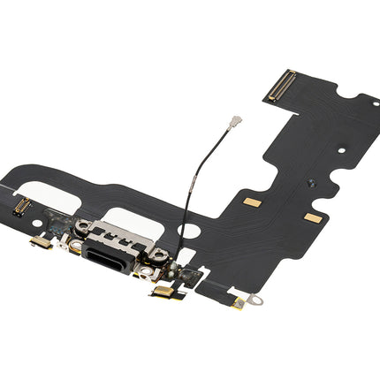For iPhone 7 Charge Port Flex Cable Black (Refurbished)***DE Warehouse***(SKU:1530775)