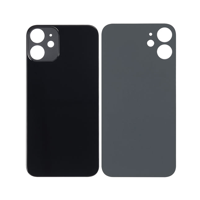 For iPhone 12 Mini | Lens for back cover/Small Camera Hole/No Logo | Black(Aftermarket Plus)