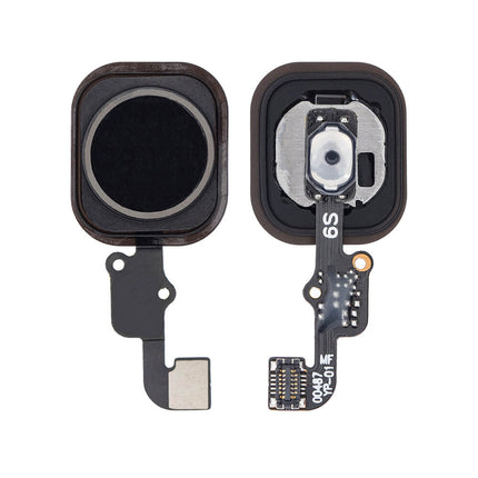 For iPhone 6s/7Plus Home Button Assembly Black(Aftermarket)(SKU:1077511)