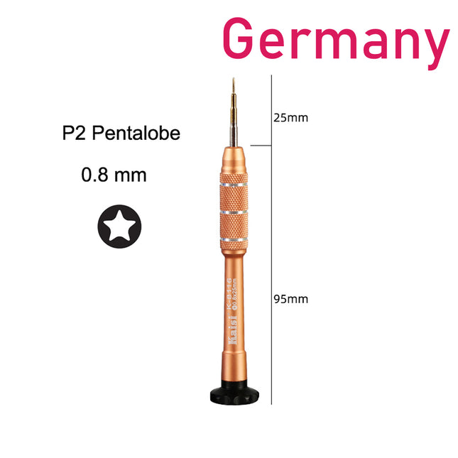 Kaisi 8116 Screwdriver | pentalobe/5 STAR POINT  0.8MM***DE Warehouse***
