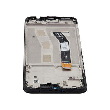 For Motorola G55 5G LCD assembly With Frame Black Refurbished (SKU:1563102)