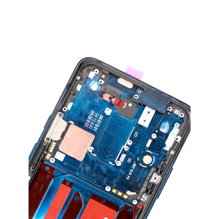 For OnePlus 7T Pro / OLED assembly With frame / blue  (Refurbished)(SKU:1529321)