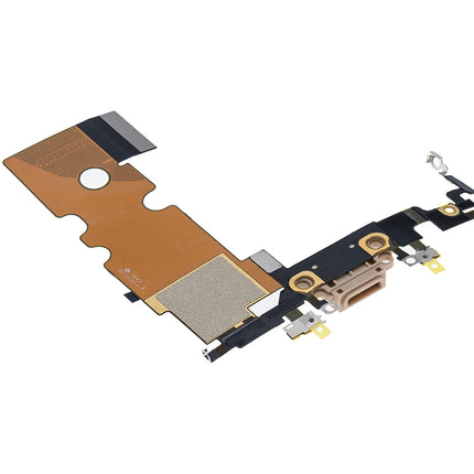 For iPhone 8 Charge Port Flex Cabe Gold(Aftermarket Plus)(SKU:1085310)