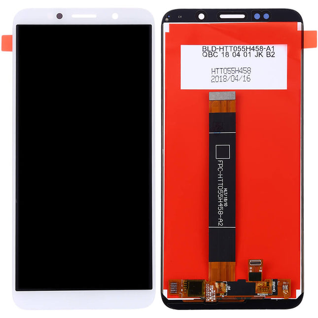 For Huawei Y5 2018 | LCD Assembly(No Logo) | White(Refurbished)