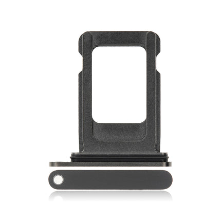For iPhone 13 pro/13 Pro max | Sim Card Tray/Dual Sim Card | Black(Premium OEM)