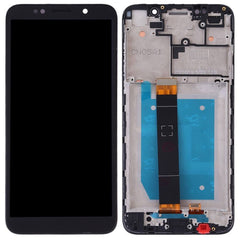 For Huawei Y5 2018 | LCD Assembly with Frame(No Logo) | Black(Refurbished)