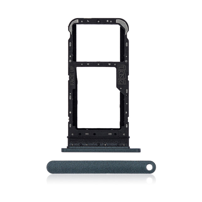 For Motorola E7 | Sim Card Tray/Dual Sim Card | Black(Premium OEM)