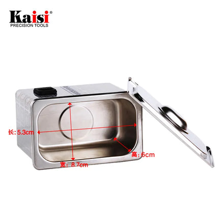 NT 628+ Ultrasonic Cleaner|304 steel inside|Capacity: 600ml ***DE Warehouse***(SKU:1496342)