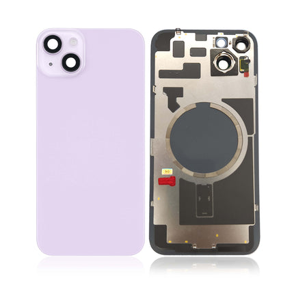 For iPhone 14 Plus | Lens for back cover With bracket and back camera lens / Magnetic | Purple (Aftermarket Plus)